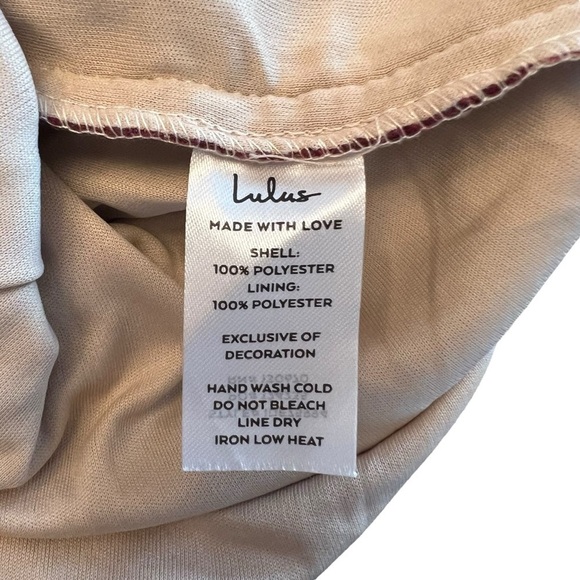 Lulus - NWT Alluring Dream Burgundy Floral Mesh Lace Trumpet Midi Dress Sz M - Picture 10 of 11